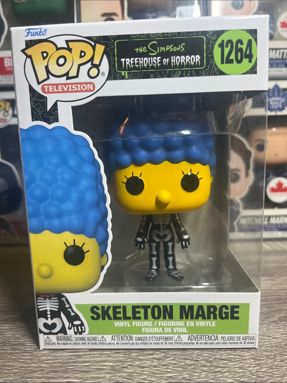 Funko POP! Skeleton Marge Vinyl Figure - Blue Hair, Yellow Face